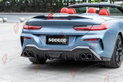 AUTHENTIC SOOQOO DRY CARBON REAR SPOILER for BMW M8 F91 2021+ Forza Performance custom fit buy AC Style