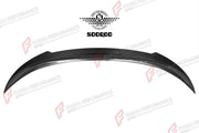 AUTHENTIC SOOQOO DRY CARBON REAR SPOILER for BMW M8 F92 2021+ Forza Performance custom fit buy V Style