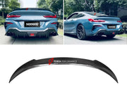 AUTHENTIC SOOQOO DRY CARBON REAR SPOILER for BMW M8 F92 2021+ Forza Performance custom fit buy V Style
