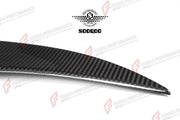 AUTHENTIC SOOQOO DRY CARBON REAR SPOILER for BMW M8 F92 2021+ Forza Performance custom fit buy V Style