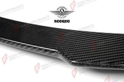 AUTHENTIC SOOQOO DRY CARBON REAR SPOILER for BMW M8 F92 2021+ Forza Performance custom fit buy V Style