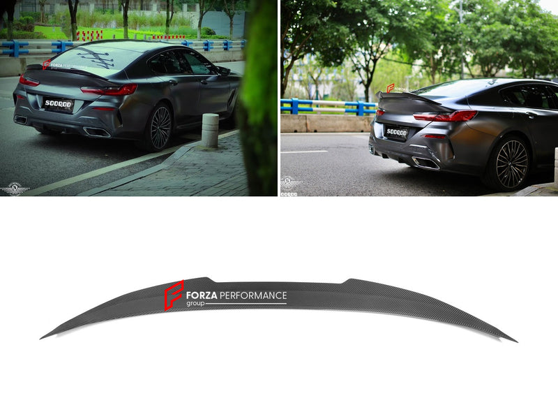 AUTHENTIC SOOQOO DRY CARBON REAR SPOILER for BMW M8 F93 2021+