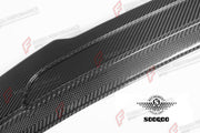 AUTHENTIC SOOQOO DRY CARBON REAR SPOILER for BMW M8 F93 2021+ Forza Performance custom fit buy PSM Style