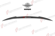 AUTHENTIC SOOQOO DRY CARBON REAR SPOILER for BMW M8 F93 2021+ Forza Performance custom fit buy V Style