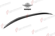 AUTHENTIC SOOQOO DRY CARBON REAR SPOILER for BMW M8 F93 2021+ Forza Performance custom fit buy V Style