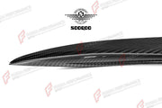 AUTHENTIC SOOQOO DRY CARBON REAR SPOILER for BMW M8 F93 2021+ Forza Performance custom fit buy V Style