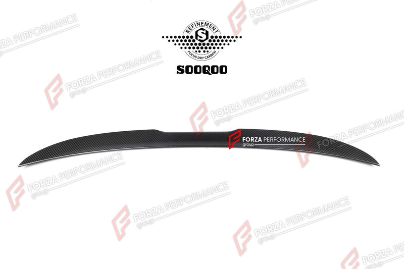 AUTHENTIC SOOQOO DRY CARBON REAR SPOILER for BMW M8 F93 2021+