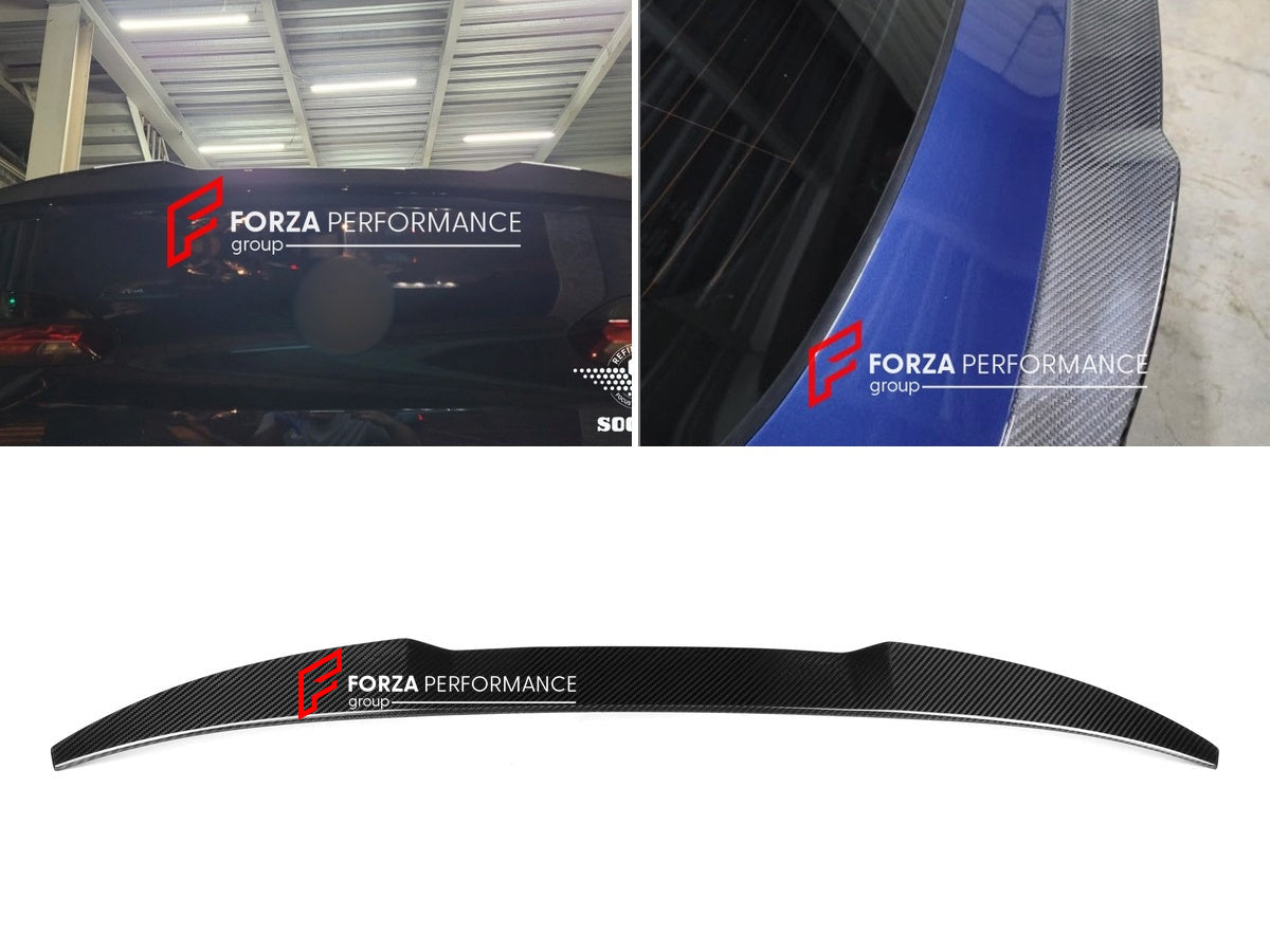 AUTHENTIC SOOQOO DRY CARBON REAR SPOILER for BMW X4 G02 2019+ Forza Performance custom fit buy M Style