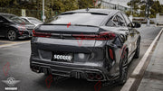 AUTHENTIC SOOQOO DRY CARBON REAR SPOILER for BMW X6M F96 PRE-LCI 2020 - 2023 Forza Performance custom fit buy M Style