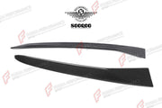 AUTHENTIC SOOQOO DRY CARBON REAR WINDOW INSERTS for BMW X4M F98 2019+ Forza Performance custom fit buy MP Style