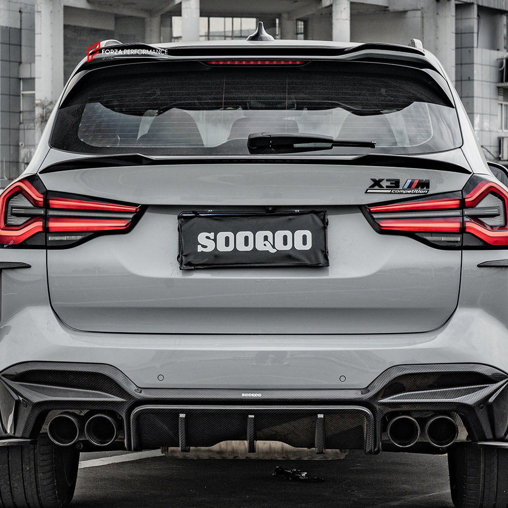 AUTHENTIC SOOQOO DRY CARBON ROOF SPOILER for BMW X3M F97 LCI 2022+



Set includes:

Roof Spoiler

Material: Dry Carbon

Note: Professional installation is required