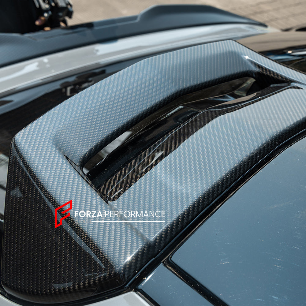 AUTHENTIC SOOQOO DRY CARBON ROOF SPOILER for BMW X4M F98 LCI 2022+

Set includes:

Rear Spoiler

Material: Prepreg Carbon

Note: Professional installation is required