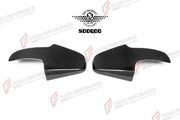 AUTHENTIC SOOQOO DRY CARBON SEAT BACKREST COVERS for BMW M8 F91 2021+ Forza Performance custom fit buy OEM Style
