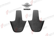 AUTHENTIC SOOQOO DRY CARBON SEAT BACKREST COVERS for BMW M8 F91 2021+ Forza Performance custom fit buy OEM Style