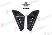 AUTHENTIC SOOQOO DRY CARBON SIDE FENDER TRIMS for BMW X5 G05 LCI 2023+ Forza Performance custom fit buy MP Style