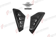 AUTHENTIC SOOQOO DRY CARBON SIDE FENDER TRIMS for BMW X5 G05 LCI 2023+ Forza Performance custom fit buy MP Style
