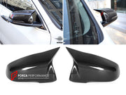 AUTHENTIC SOOQOO DRY CARBON SIDE MIRROR COVERS for BMW X1 F48 F49 2016 - 2019 Forza Performance custom fit buy M Style