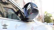 AUTHENTIC SOOQOO DRY CARBON SIDE MIRROR COVERS for BMW X1 F48 F49 2016 - 2019 Forza Performance custom fit buy M Style