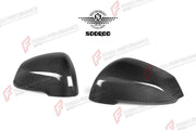 AUTHENTIC SOOQOO DRY CARBON SIDE MIRROR COVERS for BMW X1 U11 U12 2022+ Forza Performance custom fit buy M Style