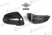 AUTHENTIC SOOQOO DRY CARBON SIDE MIRROR COVERS for BMW X1 U11 U12 2022+ Forza Performance custom fit buy M Style