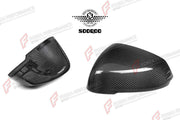 AUTHENTIC SOOQOO DRY CARBON SIDE MIRROR COVERS for BMW X1 U11 U12 2022+ Forza Performance custom fit buy M Style