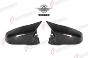 AUTHENTIC SOOQOO DRY CARBON SIDE MIRROR COVERS for BMW X2 F39 2020+ Forza Performance custom fit buy M Style