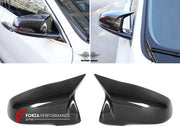 AUTHENTIC SOOQOO DRY CARBON SIDE MIRROR COVERS for BMW X2 F39 2020+ Forza Performance custom fit buy M Style
