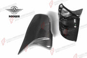 AUTHENTIC SOOQOO DRY CARBON SIDE MIRROR COVERS for BMW X2 F39 2020+ Forza Performance custom fit buy M Style