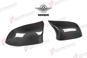 AUTHENTIC SOOQOO DRY CARBON SIDE MIRROR COVERS for BMW X5 F15 X6 F16 2015 - 2019 Forza Performance custom fit buy M Style