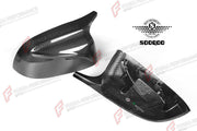 AUTHENTIC SOOQOO DRY CARBON SIDE MIRROR COVERS for BMW X5 G05 X6 G06 2019+ Forza Performance custom fit buy M Style