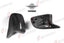 AUTHENTIC SOOQOO DRY CARBON SIDE MIRROR COVERS for BMW X5M F95 PRE-LCI 2019 - 2023 Forza Performance custom fit buy OEM Style