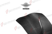 AUTHENTIC SOOQOO DRY CARBON SIDE MIRROR COVERS for BMW X6M F96 PRE-LCI 2020 - 2023 Forza Performance custom fit buy OEM Style