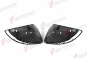 AUTHENTIC SOOQOO DRY CARBON SIDE MIRROR COVERS for MERCEDES-BENZ S-CLASS W222 LHD 2018 - 2021 Forza Performance custom fit buy OEM style design