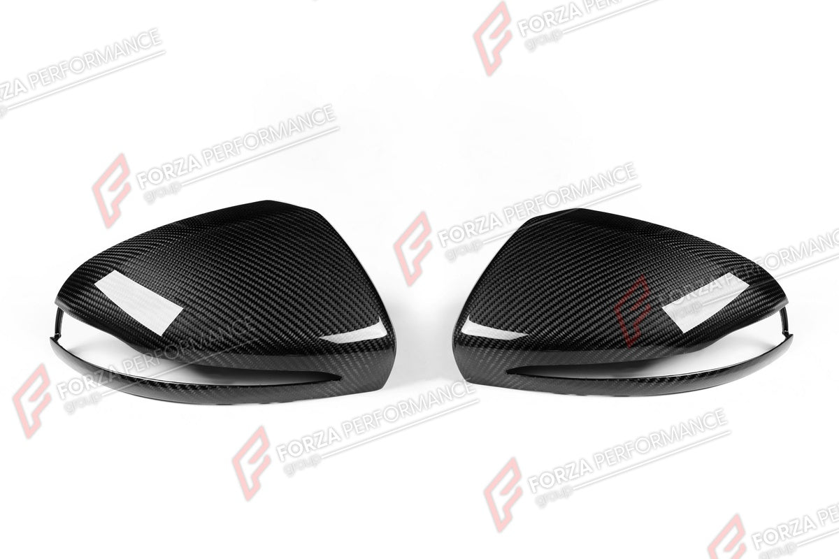 AUTHENTIC SOOQOO DRY CARBON SIDE MIRROR COVERS for MERCEDES-BENZ S-CLASS W222 RHD 2018 - 2021 Forza Performance custom fit buy OEM style design