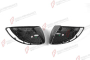 AUTHENTIC SOOQOO DRY CARBON SIDE MIRROR COVERS for MERCEDES-BENZ S-CLASS W222 RHD 2018 - 2021 Forza Performance custom fit buy OEM style design