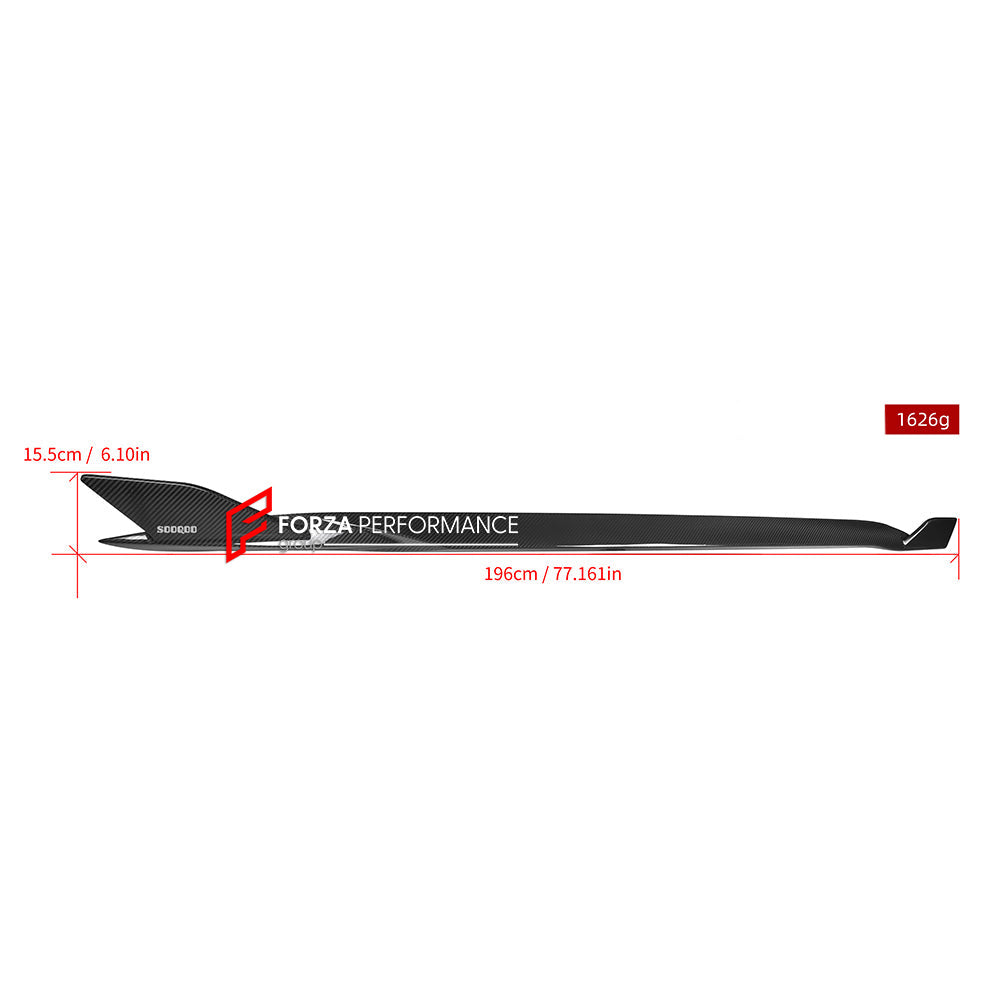 AUTHENTIC SOOQOO DRY CARBON SIDE SKIRTS for BMW 4 SERIES G22 G23 2020+

Set includes:

Rear Diffuser

Material: Prepreg Carbon

NOTE: Professional installation is required