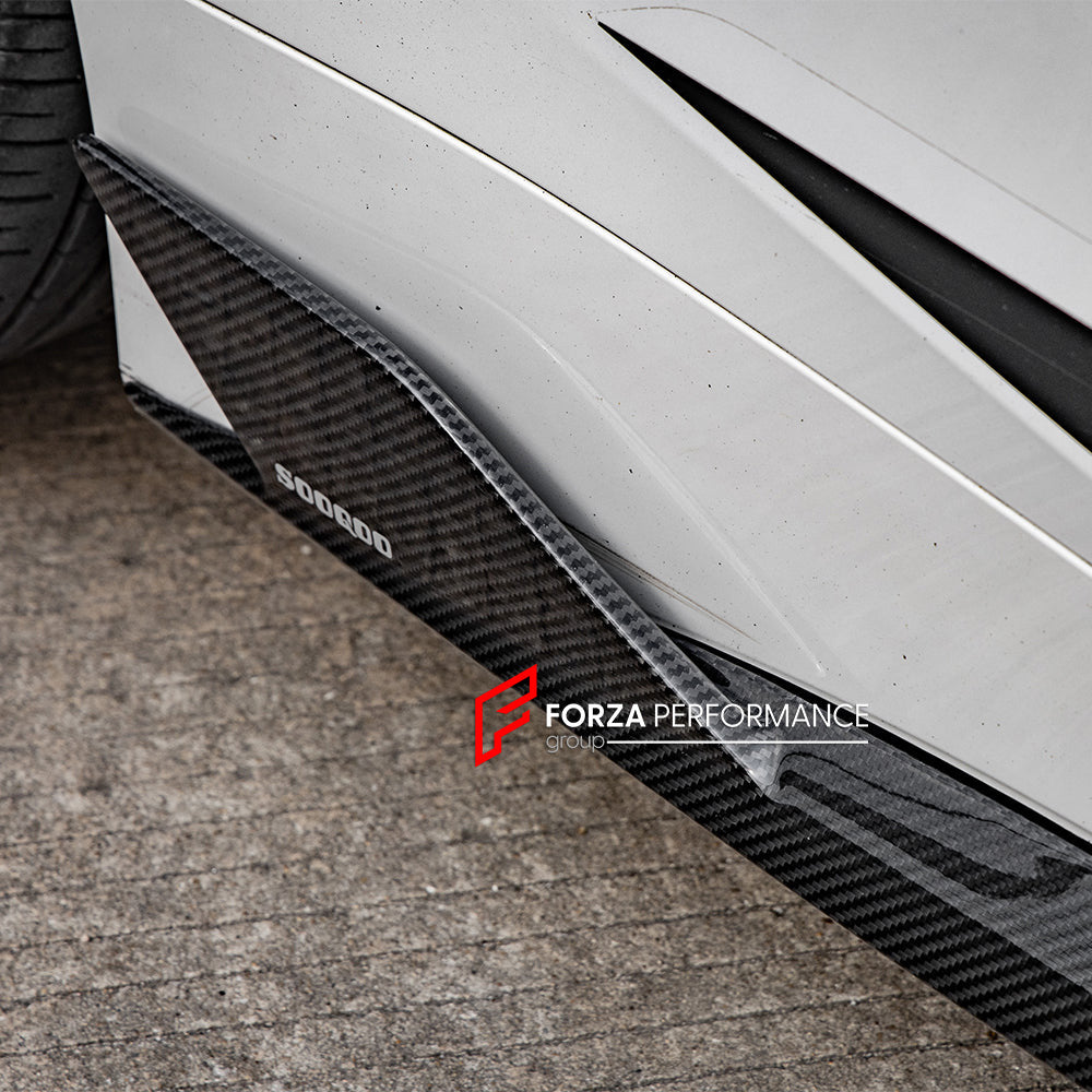 AUTHENTIC SOOQOO DRY CARBON SIDE SKIRTS for BMW 4 SERIES G22 G23 2020+

Set includes:

Rear Diffuser

Material: Prepreg Carbon

NOTE: Professional installation is required