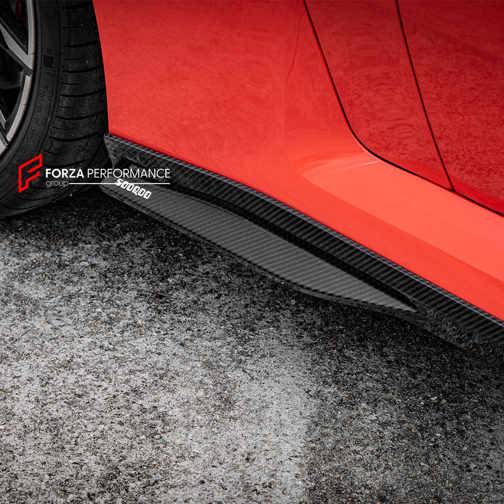 AUTHENTIC SOOQOO DRY CARBON SIDE SKIRTS for BMW M2 G87 2023+

Set includes:

Side Skirts

Material: Prepreg Carbon

Note: Professional installation is required