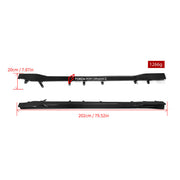 AUTHENTIC SOOQOO DRY CARBON SIDE SKIRTS for BMW M2 G87 2023+

Set includes:

Side Skirts

Material: Prepreg Carbon

Note: Professional installation is required
