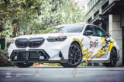 AUTHENTIC SOOQOO DRY CARBON SIDE SKIRTS for BMW M5 G90 G99 2025+ Forza Performance custom fit buy MP Style