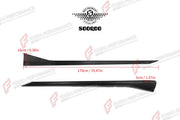 AUTHENTIC SOOQOO DRY CARBON SIDE SKIRTS for BMW M5 G90 G99 2025+ Forza Performance custom fit buy MP Style