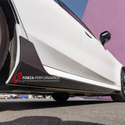 AUTHENTIC SOOQOO DRY CARBON SIDE SKIRTS for BMW M5 G90 G99 2025+

Set includes:

Side Skirts

Material: Prepreg Carbon

NOTE: Professional installation is required