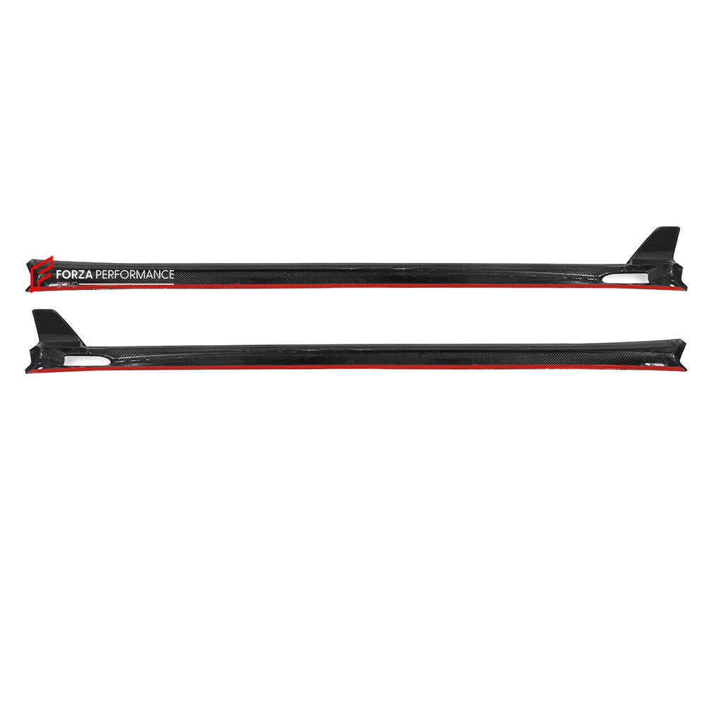AUTHENTIC SOOQOO DRY CARBON SIDE SKIRTS for BMW X3M F97 LCI X4M F98 LCI 2022+

Set includes:

Side Skirts

Material: Prepreg Carbon

Note: Professional installation is required