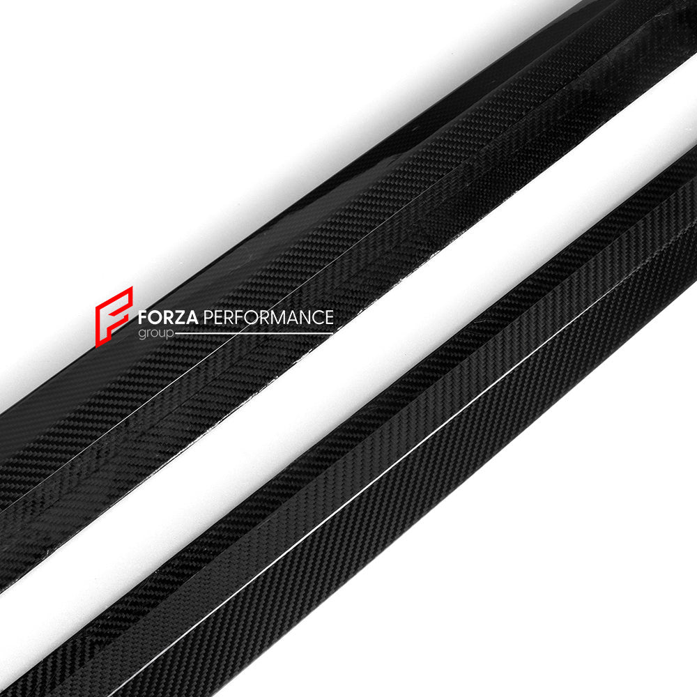 AUTHENTIC SOOQOO DRY CARBON SIDE SKIRTS for BMW X3M F97 LCI X4M F98 LCI 2022+

Set includes:

Side Skirts

Material: Prepreg Carbon

Note: Professional installation is required
