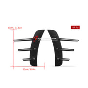 AUTHENTIC SOOQOO DRY CARBON SIDE SPAT TRIMS for BMW 4 SERIES G22 G23 2020+

Set includes:

Side Spat Trims

Material: Prepreg Carbon

NOTE: Professional installation is required