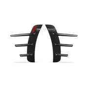 AUTHENTIC SOOQOO DRY CARBON SIDE SPAT TRIMS for BMW 4 SERIES G22 G23 2020+

Set includes:

Side Spat Trims

Material: Prepreg Carbon

NOTE: Professional installation is required
