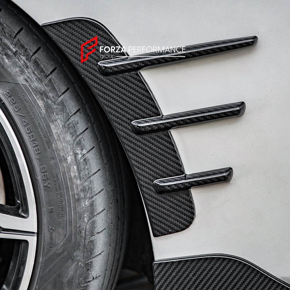AUTHENTIC SOOQOO DRY CARBON SIDE SPAT TRIMS for BMW 4 SERIES G22 G23 2020+

Set includes:

Side Spat Trims

Material: Prepreg Carbon

NOTE: Professional installation is required