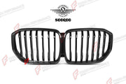 AUTHENTIC SOOQOO DRY CARBON SINGLE SLAT FRONT GRILLE for BMW X5 G05 PRE-LCI 2019 - 2023 Forza Performance custom fit buy OEM Style