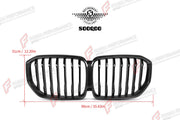 AUTHENTIC SOOQOO DRY CARBON SINGLE SLAT FRONT GRILLE for BMW X5 G05 PRE-LCI 2019 - 2023 Forza Performance custom fit buy OEM Style