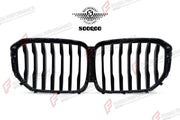 AUTHENTIC SOOQOO DRY CARBON SINGLE SLAT FRONT GRILLE for BMW X5 G05 PRE-LCI 2019 - 2023 Forza Performance custom fit buy OEM Style